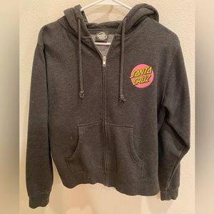 Santa Cruz zip up hoodie TILLYS